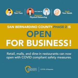 County lets some businesses reopen.